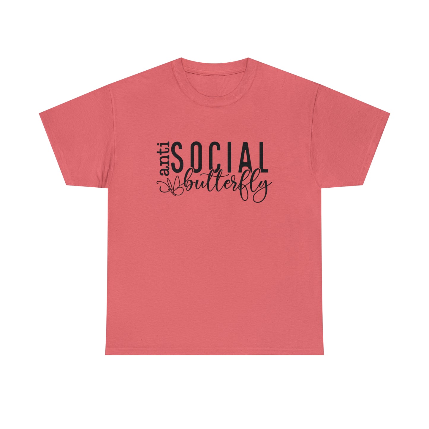 Anti-Social Butterfly Womens Graphic Tee