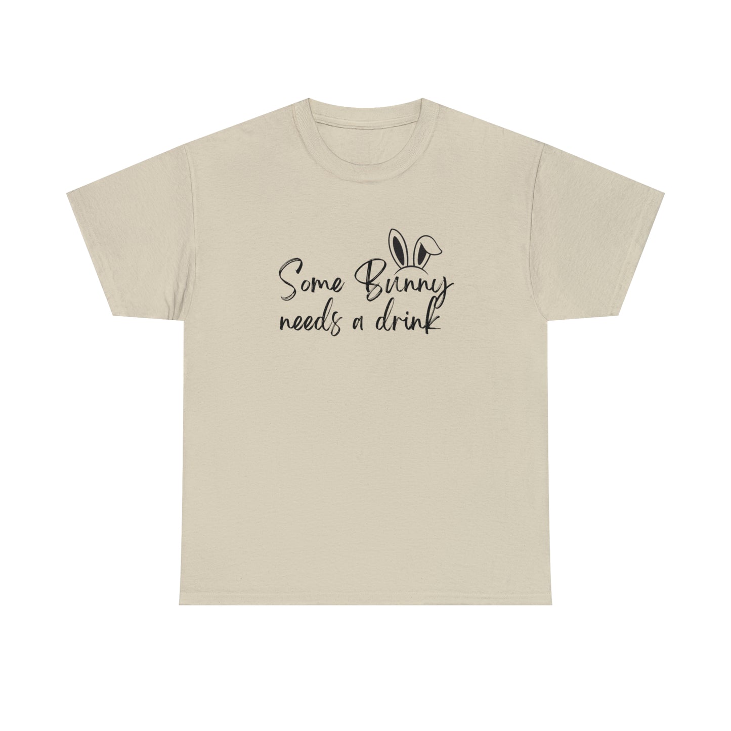 Some Bunny Needs A Drink Womens Graphic Tee