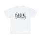 Anti-Social Butterfly Womens Graphic Tee