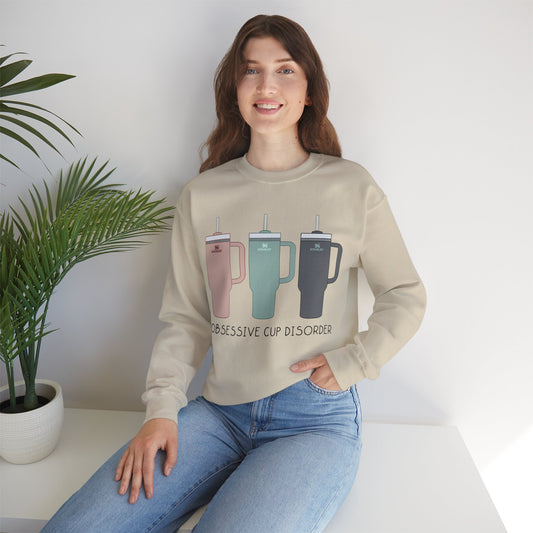 Obsessive Cup Disorder Crewneck Sweatshirt